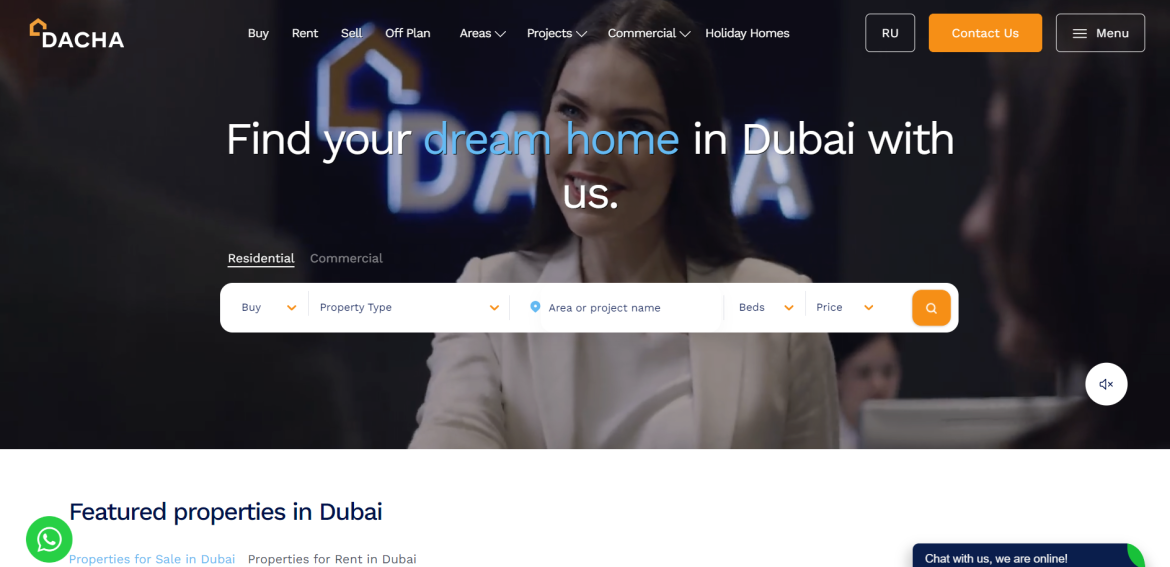 Dacha Real Estate (www.dacha.ae) Review